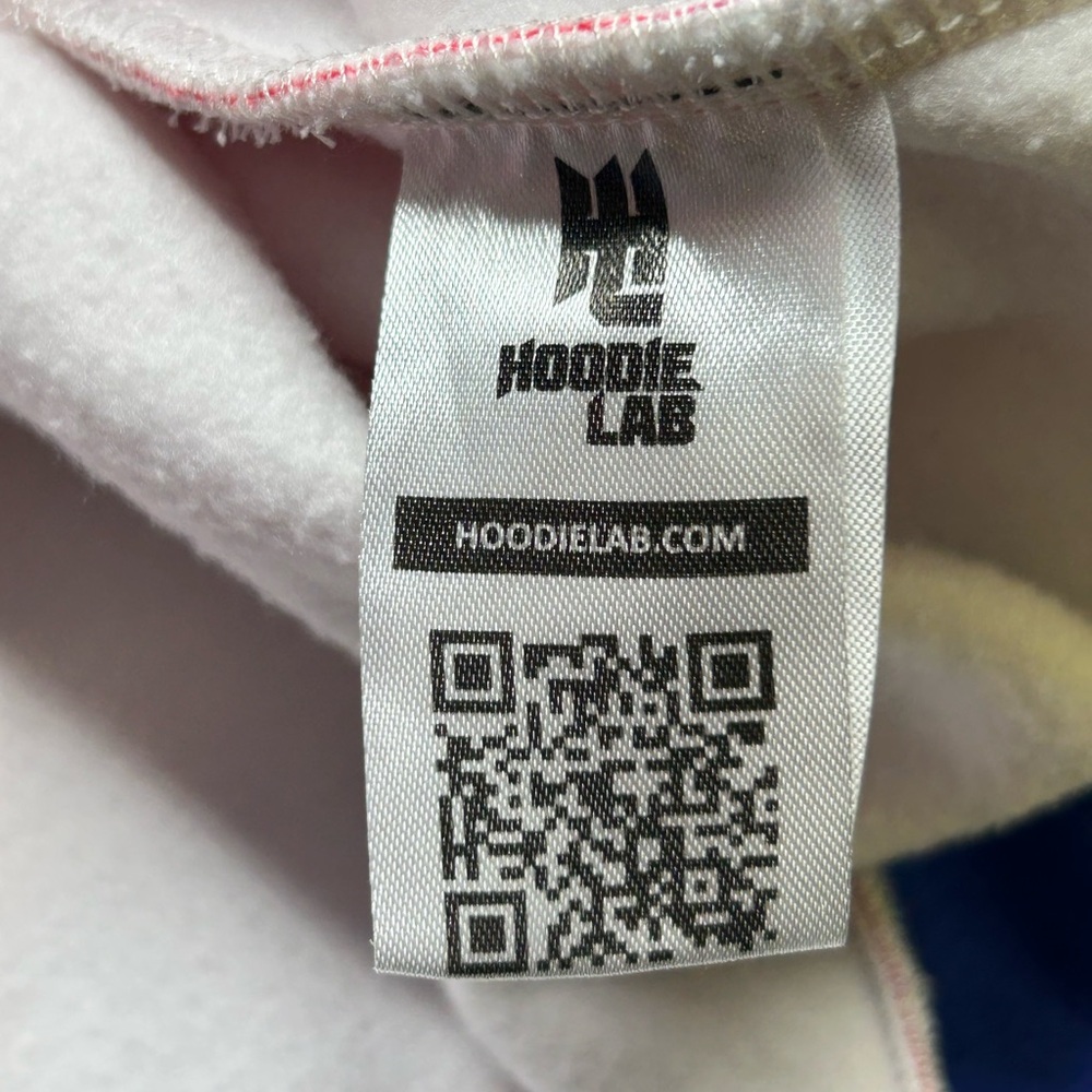 Hoodie Lab VHS Video Cassette T-120 Pullover Sweatshirt Hoodie Size 3XL Colorful - Picture 11 of 13